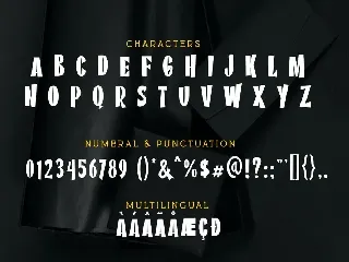 Black Trick Unique Font