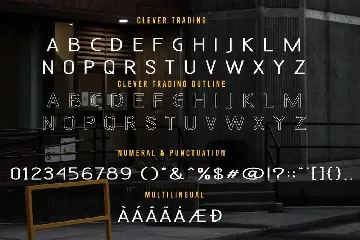 Clever Trading Business Font