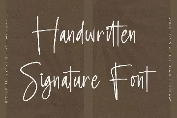 Heathilery Handwritten Font