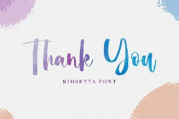 Riosetta - Bold Modern Script font