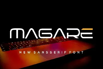 Magare font