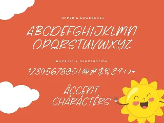 Sunrise Time Handwriting Font