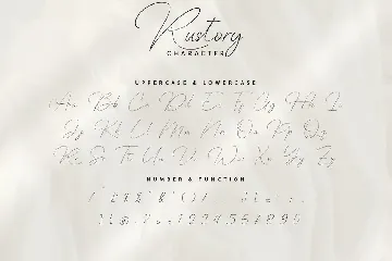 Rustory Font