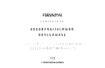 Furuhashi Font