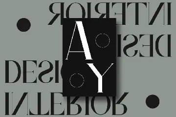 Modern Serif Display Font