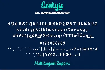 Seatyio font