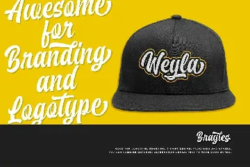 Brayles Bold Script font