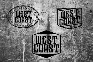 Westcoast font