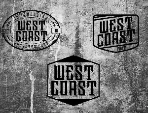 Westcoast font