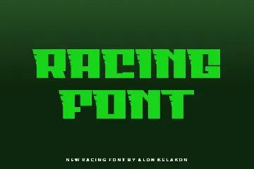 Runer Speedy font