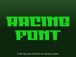 Runer Speedy font