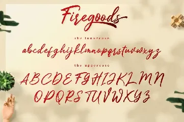 Firegoods - Handwritten Script Font