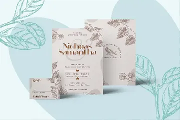 Wedding Font Pairing II