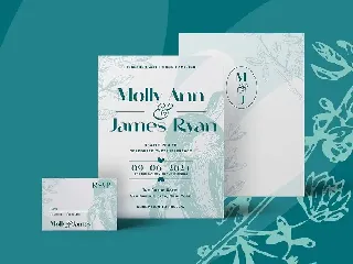 Wedding Font Pairing II