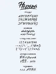 Hapana - Authentic Display Font