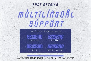 Seizerd - Sport Font