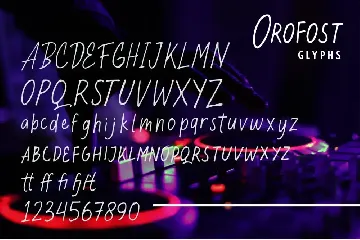 Orofost - Casual Handwritten Font