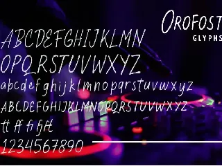 Orofost - Casual Handwritten Font