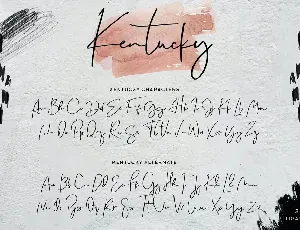 Kentucky Font