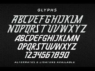 Gildan - Motors Font