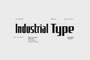 Uphead | Industrial Font