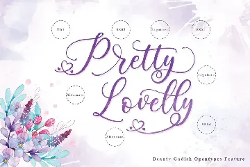 Beauty Gadish Script font