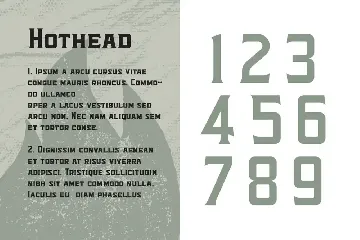 Hothead Western Font