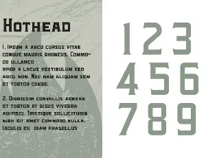 Hothead Western Font