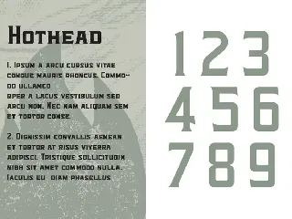 Hothead Western Font