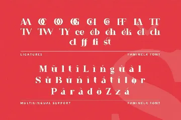 Modern Font