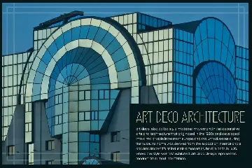 DECONICO - art deco font