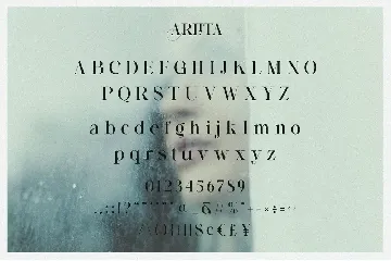 Arlita â€“ Unique Ligature Font