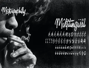 Motownphilly - Classic Handdrawn Type font