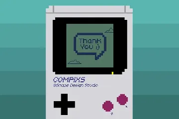 Compixs - Pixel Font