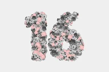 The Floral Alphabet font