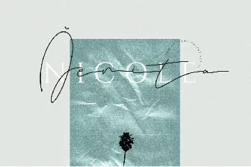 Sintha Moqen - Signature Font