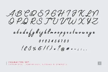 Riviera - Signature Font