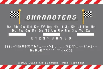 Pixel Kart - Pixel Font