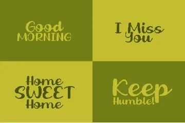 Fresh Olive font