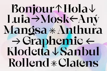 Astonia Typeface font