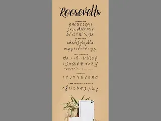 Roosevelts - Display Script Font