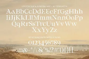 Steravina - Authentic Serif Typeface font