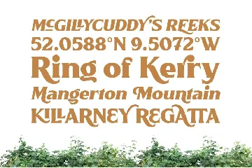 Killarney font