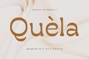 Quela - Modern Stylish Font