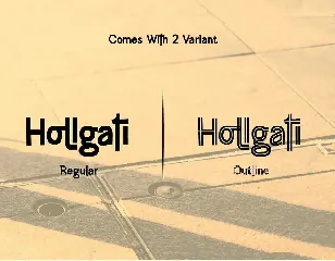 Hollgati Font