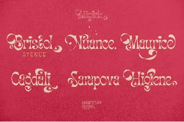 Migaela font