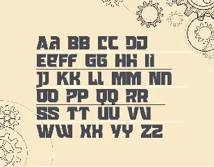 Wargear Font