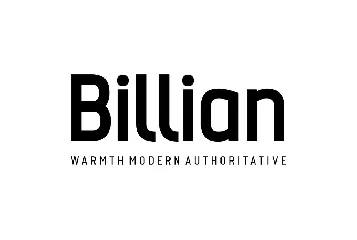 Billian font