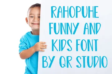 Rahopuhe - Kids Font