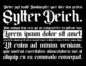 Amika Blackletter Font